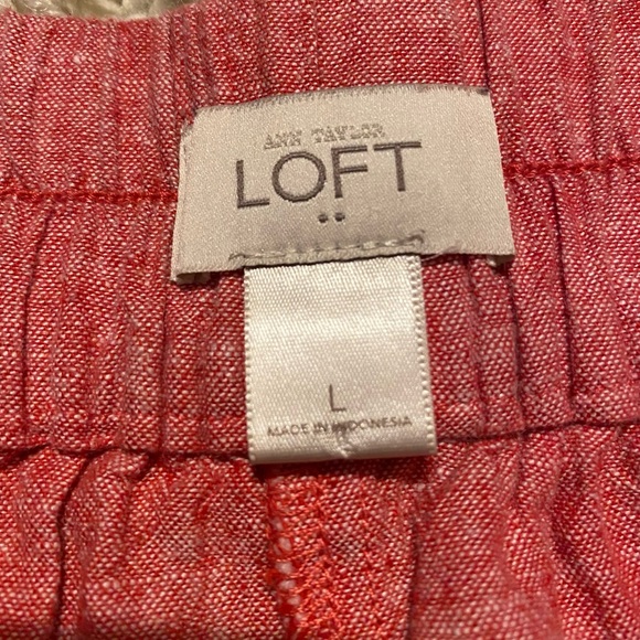 Large Loft Linen Skirt pull on dirndl skirt with pockets - Picture 2 of 9